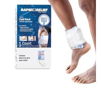 Rapid Relief Instant Cold Pack with Self-Adhering Wrap, Gentle Touch, 5.8 x 8.5 Inches, 1 Count