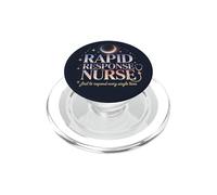 Rapid Response Nurse Phone Grip Celestial Moon Gift PopSockets PopGrip for MagSafe