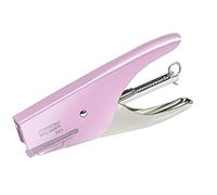 Rapid Retro S51 Stapling Pliers, 15 Sheet Capacity, Uses No. 21 Staples, Ergonomic Design, Metal, Strawberry Cream, 5000509