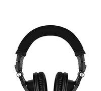 Rapid Revive - Premium Replacement Zipper Headband Cover Compatible With Audio Technica ATH M50x | M50xBB | M50xBT | M50xBT2 | M50xWH | M50xPB | Cushioned Protector Quick Easy Fit No Tools Required