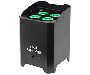 Rapid RGBW IP LED Uplighter Black