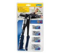 Rapid RP10 Hand Riveter Starter Kit with 100 Rivets 3.2, 4, 4.8mm 5000376