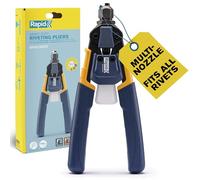 Rapid RP100 Heavy Duty Pop Rivet Gun with Multi-Nozzle Riveter