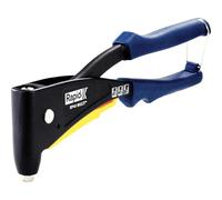 RAPID RP40 MULTI Riveter with Case and 3 Drills, Multi Nozzle Hand Riveter, Smart Caliber, Soft Grip Handle, 150 Rivets Included (5001127)