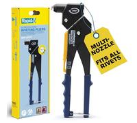 Rapid RP60 Multi Rivet Gun Set with Pivoting Head & Multi-Nozzle Riveter