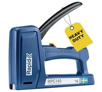 Rapid RPC140 - Heavy Duty Staple Gun for Wood - Up to 50% Easier to Squeeze | Takes Up to 16 mm Heavy Duty Staples - Made in Sweden