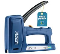 Heavy Duty Staple Gun for Wood - Up to 50% Easier to Squeeze - Takes Up to 16 mm Heavy Duty Staples - Made in Sweden - Rapid RPC140