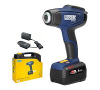 Rapid Rx1000 18V Power 4 All Bosch Battery Powered Hot Air Gun Kit Cordless Heat Gun With 2.5Ah Battery, Charger & Case