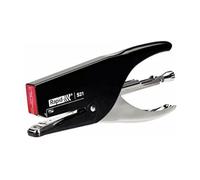Rapid S21 Stapling Pliers, 30 Sheet Capacity, Uses No. 21 Staples, Super Flat Clinch Stapling, Metal, Black, 24812601