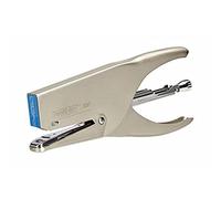 Rapid S21 Stapling Pliers, 30 Sheet Capacity, Uses No. 21 Staples, Super Flat Clinch Stapling, Metal, Chrome, 24812606