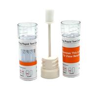Rapid Saliva Drug Testing Kits ~ Common Stop Safety Checks DSD-867/MET (6 Drugs) (5 Minute Results) CE (2 Tests)