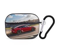 Rapid Sports Car AirPod Pro Case, Anti Scratch Hard PC Cover with Keychain, AirPod Pro 2nd/1st Case Accessories for Women Men, Black-Style