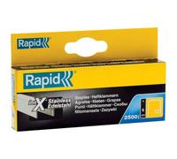 Rapid Stainless Steel Staples Textiles Upholstery Finewire No. 13/6mm Staple Gun Staples Galvanised Steel 2500 Pieces 11830726