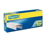 5000 Rapid Staples Standard 26/6mm 5M G Soft Wire Office Stapling up to 20 Sheet