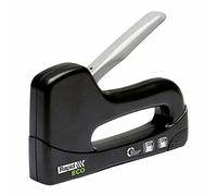 Rapid Staple Gun for Diy Applications, Recycled Plastic Body, Ecotacker, 24821700, Black