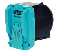 Rapid R5080 Staple Refill Cassette, For Stapling up to 80 Sheets, Use with the Rapid 5080e Electric Stapler, Pack of 3 Cartridges, 15000 Staples, 20993701