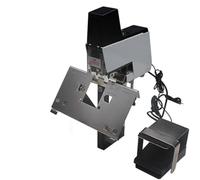 Rapid Stapler, Flat Stitch Saddle Binder, Binding Machine for Schools and Graphic Stores, Large Capacity, Holding Up to 210 High-Strength Nail Heads, with A Foot Switch
