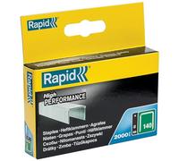 Rapid 11908131 140/8 8mm Galvanised Staples Box 2000