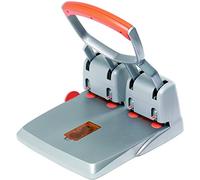 Rapid Hole Punch HDC150/4 Ergonomic Home Office Desk Stationery 4-Hole Silver