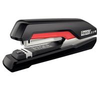 Rapid Supreme S17 Full Strip Stapler, 30 Sheet Capacity, Super Flat Clinch Stapling, Black/Red, 5000538