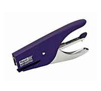 Rapid Supreme S51 Stapling Pliers, 15 Sheet Capacity, Uses No. 21 Staples, Soft Grip, Metal and Rubber, Purple, 10538741