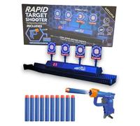 Rapid Target Shooter Game Moving Targets, Gun & Soft Darts Christmas Gift