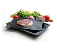 Rapid Thaw Defrosting Tray with Drip Tray for Frozen Meat Chicken and Fish:L