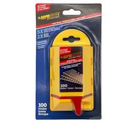 Rapid Tools RT00016 Serrated Utility Replacement Blade, 100-Pack
