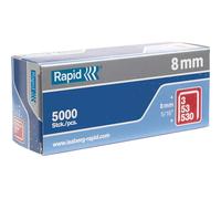 Rapid Type 53 Galvanised Staples 8mm Pack of 5000