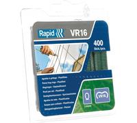 Rapid VR16 Fence Hog Rings Green Pack of 400