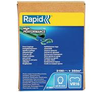 Rapid VR16 Galvanized Fence Hogrings with Green PET Coating, 3190 Pieces | Suitable for 2-8 mm Netting Wire, Ideal for Securing Cages and Fencing (40108809)
