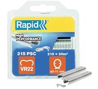 Rapid VR22 Fence Hog Rings Pack 215 Galvanised