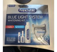 RAPID WHITE Blue Light System Whitening kit 12 SHADES IN 2 WEEKS