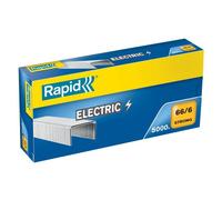 Rapid Wire Staples Strong Galvanised Stapling Paper Sheets 66/6mm 5000pcs 5 Pack