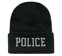 Rapiddominance Police Military/Law Long Beanie, Black