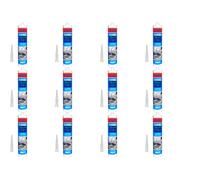Rapide All-Purpose Flexible Silicone Sealant Cartridge White 260ml 5966 (Pack of 12)