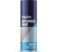 Rapide Anti-Mould Spray White 400ml - Quick Drying Matt Finish Anti-Mould Paint Spray for Walls & Ceilings - Long Lasting Protection After Mould Killer Treatment - Interior Home Protection - 2693