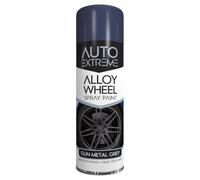RAPIDE Auto Extreme AX Alloy Wheel Spray Paint Gun Metal Grey 300ML | Ideal for Refreshing & Customizing Alloy Wheels | Long-Lasting, Chip & Fade Resistant | Smooth Satin Finish