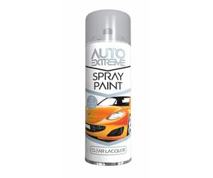 RAPIDE Auto Extreme AX Spray Lacquer Clear 250ML | Hard-Wearing, Crack-Resistant, Protective Clear Top Coat | Ideal for Interior & Exterior Use