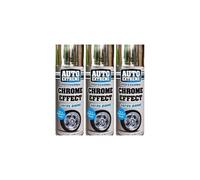 Rapide Auto Extreme Professional Chrome Effect Spray Paint 400ml 9955 (Pack of 3)