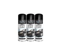 Rapide Auto Extreme Spray Paint Black Matt 250ML x 3