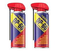 Rapide DP-60 Penetrating Maintenance Spray, Super Strong Multi-Purpose Lubricant, Rust Remover, Water Displacer, Loosens Stuck Parts, Protects & Cleans Metal Surfaces, 250ml (400ml, 2 Pcs)