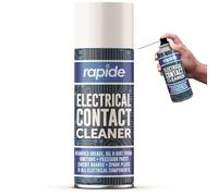Rapide Electrical Contact Cleaner 200ml - Fast Evaporating Degreaser Spray for Electronics, Electrical Circuits, Sensitive Equipment & Connectors - Removes Dust, Oil & Carbon Deposits - 1427