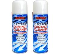 Rapide Electrical Contact Cleaner Pack 2 (200ml Each) - Contact Cleaner Spray Electronics for Innitions, Precision Parts, Circuit Boards, Spark Plugs, and all Electronic Components