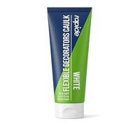 Rapide Flexible Decorators Caulk - White | Smooth, Ready-to-Use Gap & Crack Filler | Paintable, Flexible Sealant for Skirting Boards, Trim, Door Frames & Interior Decorating | Low Odour, Quick Dry