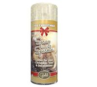 Rapide It's Christmas Spray and Sparkle Glitter Gold 200ml - 6.7 Ounce