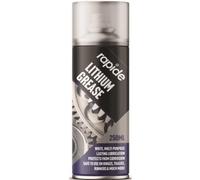 Rapide Lithium Spray Grease 250Ml White Multi Purpose Protects Lubricates Hinges