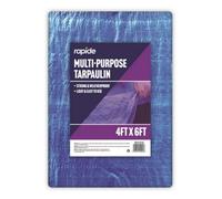 Rapide Multi-Purpose Heavy Duty Blue Tarpaulin Sheet 4Ft X 6Ft - 2025