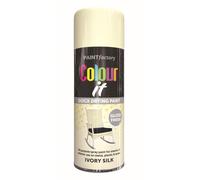 RAPIDE PF Colour It Spray Gloss Ivory Silk 400ML - Quick-Drying High-Performance Spray Paint | Interior & Exterior Use | Ideal for Metal, Plastic, and Wood Surfaces