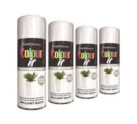 RAPIDE PF COLOUR IT Spray Paint Gloss Brilliant White 250ml | Paint Factory Colour It Spray Paint | Quick Drying Gloss Finish for Metal, Plastic, and Wood | Interior & Exterior Use (4)